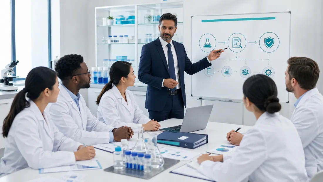 Capacitación especializada para personal de laboratorio